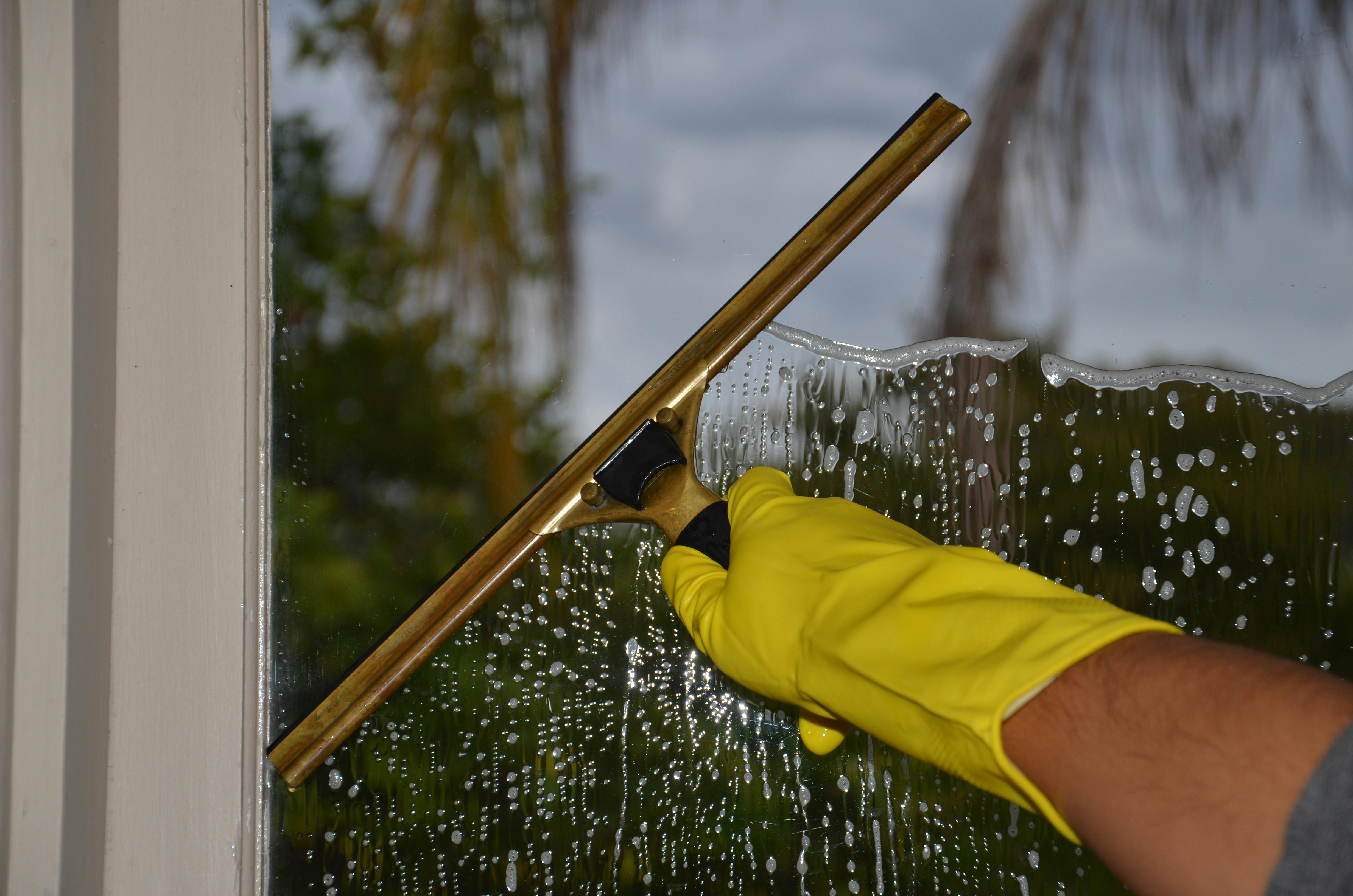 Service professionnel de lavage de vitres